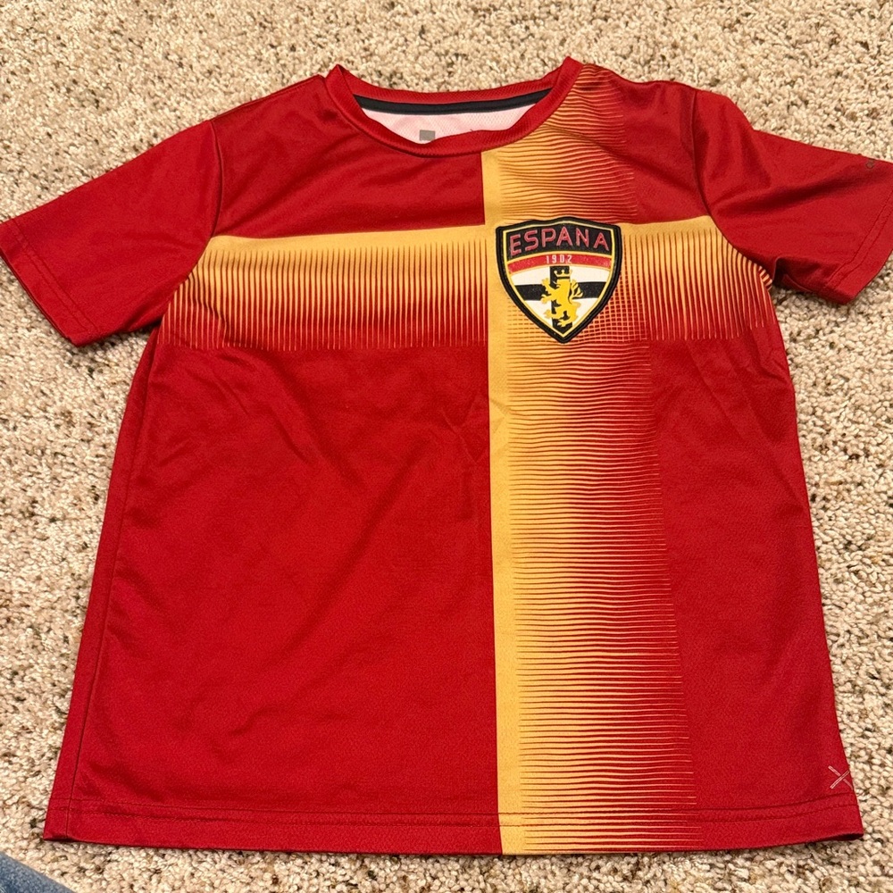 Xersion Spain national team youth soccer jersey